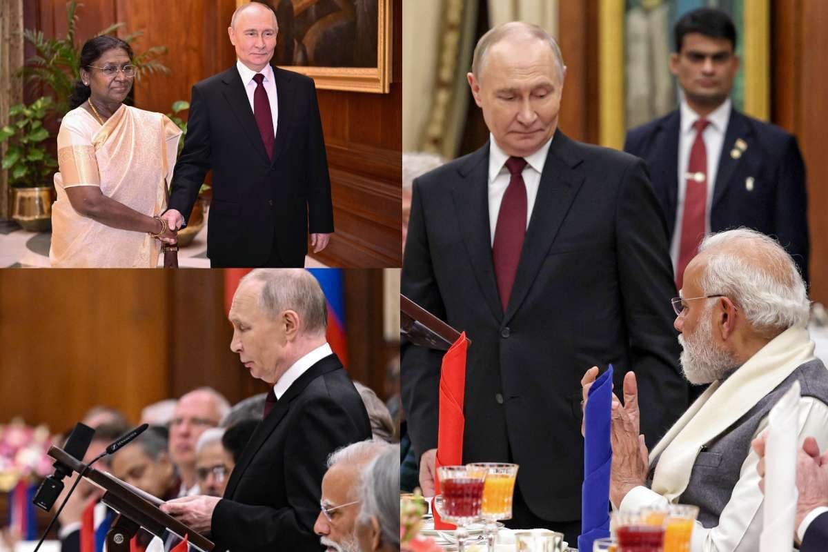 जायके के साथ दोस्ती का तड़का राष्ट्रपति भवन में मोदी-पुतिन की डिनर डिप्लोमेसी