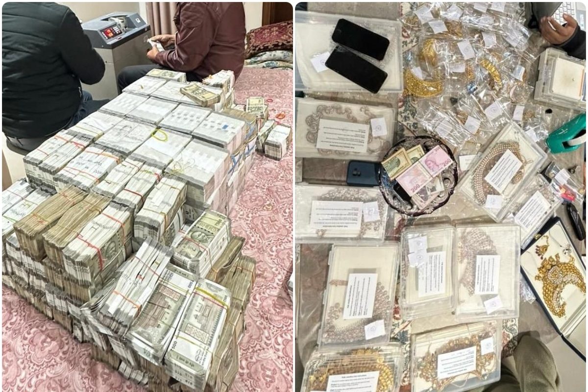 मनी लॉन्ड्रिंग मामले में ED की कार्रवाई 5 करोड़ रुपये कैश और जेवरात जब्त