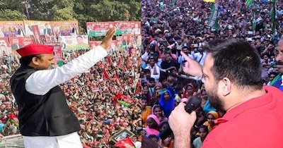 बिहार में चुनावी गीतों से हार के बाद यूपी में अखिलेश यादव अलर्ट