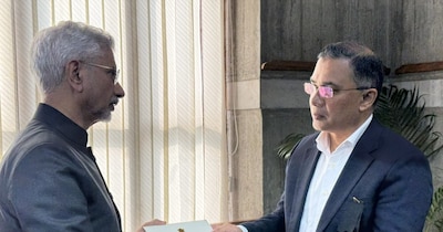 जयशंकर तारिक रहमान हैंडशेक वायरल