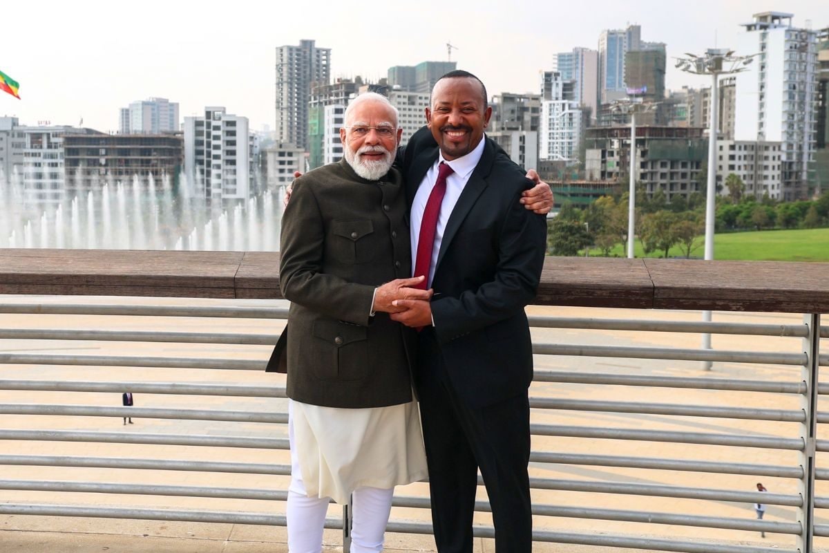 पीएम मोदी को इथियोपिया ने अपने सर्वोच्च सम्मान ग्रेट ऑनर निशान से नवाजा