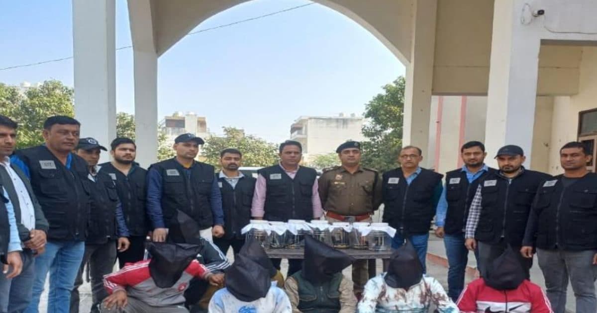 रोहित गोदारा गैंग के 7 शूटर गिरफ्तार, STF ने डबल मर्डर की साजिश को किया नाकाम