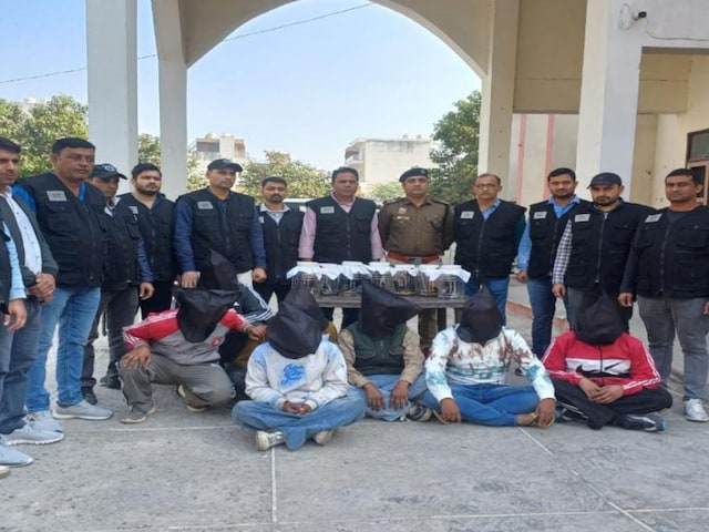 रोहित गोदारा गैंग के 7 शूटर गिरफ्तार, STF ने डबल मर्डर की साजिश को किया नाकाम