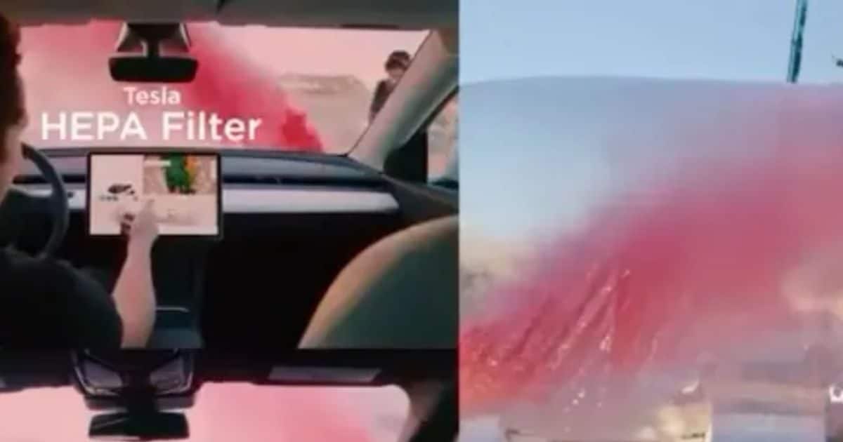 The filter of this car gives 99.97 percent clean air even in 'severe' pollution, if you don't believe then watch the VIDEO.