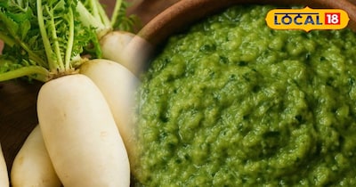 An easy recipe for radish-garlic chutney that enhances the taste in winters.