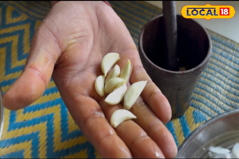 मछली सुस्की, लहसुन,अदरक और मिर्ची की चटनी