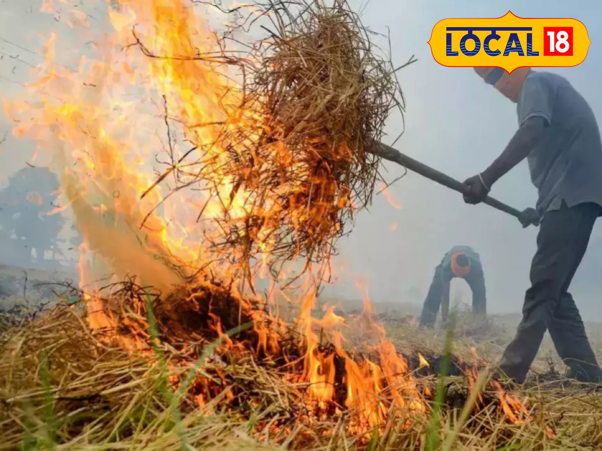 पराली जलाने वाले हो जाएं सावधान, रोहतास में किसानों पर कड़ा एक्शन, 17 पर FIR