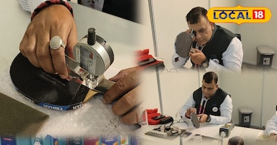 table tennis racket testing