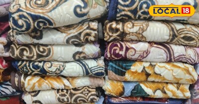 फरीदाबाद में पानीपत के कंबलों की जबरदस्त डिमांड.