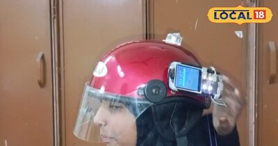 छात्राओं ने किया अनोखा अविष्कार।