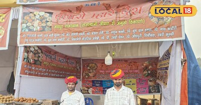 Ghee-soaked baati, sweet churma and hot halwa—this is the Rajasthani magic.