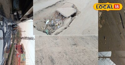 धौलपुर की खराब पड़ी सड़क व्यवस्था और सीवर लाइन ब्लॉक