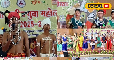 छात्राओं ने छत्तीसगढ़ी संस्कृति और परंपरा के वेषभूषा में दिया सुंदर संदेश