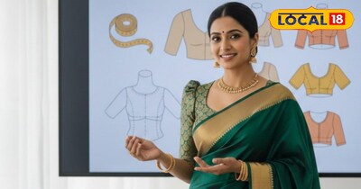 साड़ी और सही ब्लाउज से निखरता सौंदर्य.