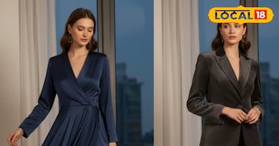 सर्दियों का ट्रेंड...परफेक्ट वेलवेट सूट स्टाइल.