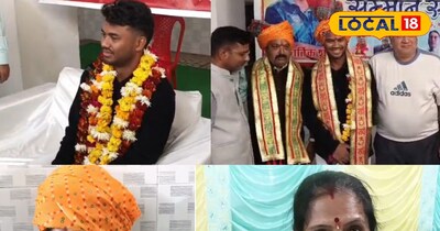 क्रिकेटर कार्तिक शर्मा और माता-पिता