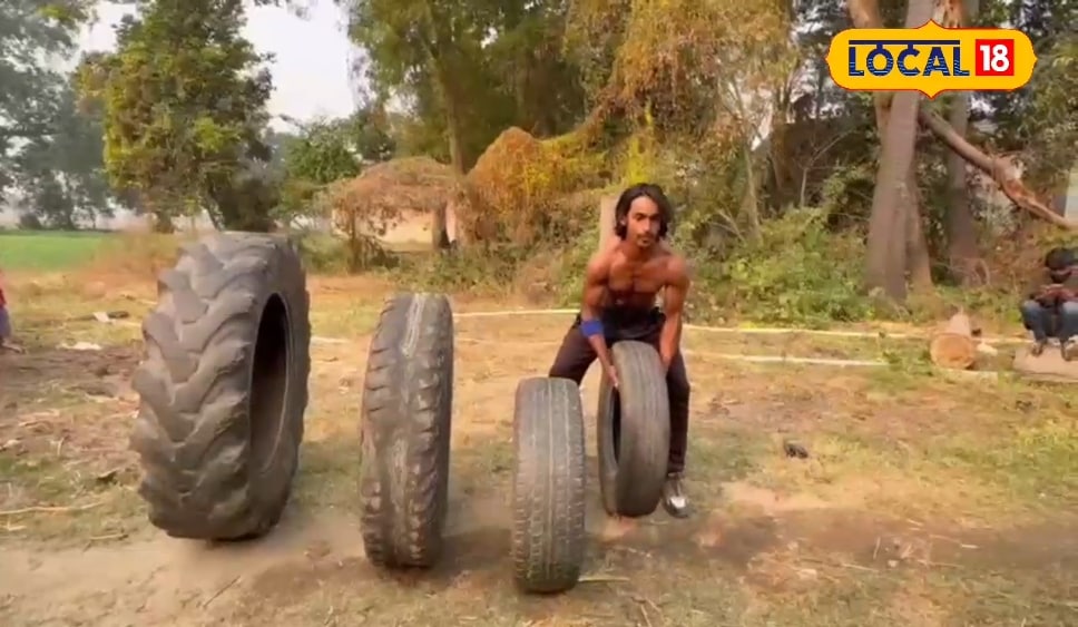 सिर से रॉड मोड़ना, हवा की रफ्तार से दौड़ना! बिहारी टार्जन का खौफनाक स्टंट