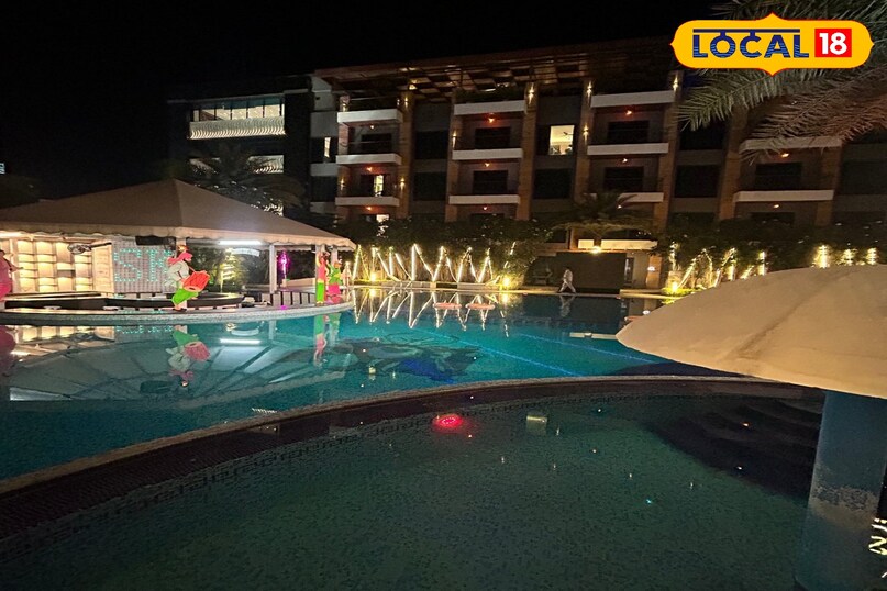 Skyline new year celebration