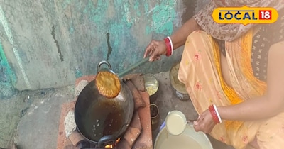 घर पर बनाये देसी पुवा.