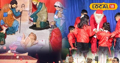 जबलपुर में क्रिसमस सेलिब्रेशन.