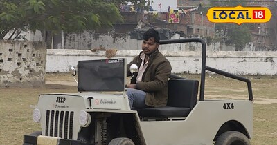 जुगाड़ का जीनियस सहरसा के 9वीं पास युवक ने कबाड़ से तैयार कर दिया थार 