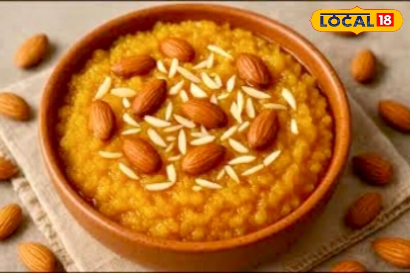 उन्होंने आगे कहा कि अब कड़ाही में तैयार किया गया सेब, बादाम और दूध का पेस्ट डालें. धीमी आंच पर लगातार चलाते हुए हलवा पकाएं. जब मिश्रण कड़ाही से चिपकना बंद कर दे, तब इसमें एक कप मिल्क पाउडर और स्वादानुसार चीनी डालकर अच्छी तरह मिला लें.