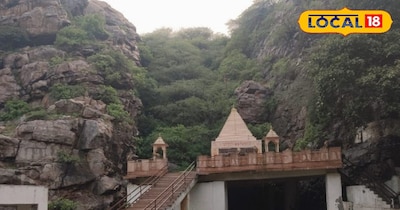 अरावली की पहाड़ियों में पुराने मंदिरों का सौंदर्य.