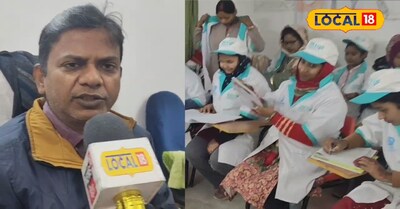 जानकारी देते यूको आरसेटी के निर्देशक सुजीत रजक 