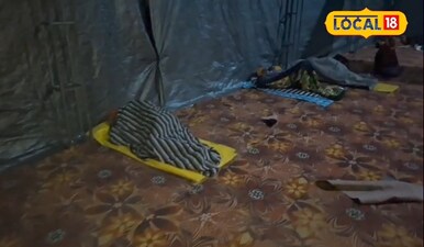 रात्रि में टेंपरेचर काफी नीचे गिरता हुआ नजर आ रहा है.