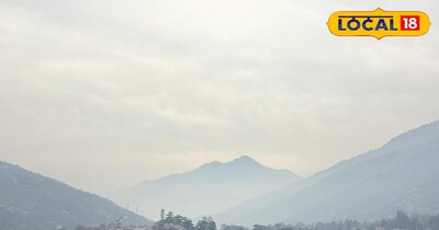 कुल्लू में आसमान में छाए रहे घने बादल 