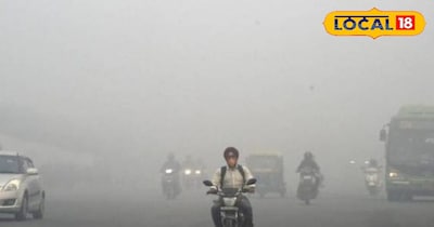 सुबह से शाम तक फरीदाबाद-गुरुग्राम में प्रदूषण.