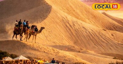 Moving Sand Dunes Rajasthan