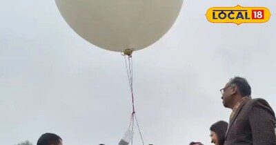 हल्द्वानी से हीलियम सेटेलाइट मिशन लॉन्च किया गया