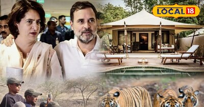 न्यू ईयर सेलिब्रेशन के लिए राहुल गांधी और प्रियंका गांधी पहुंचे रणथंभौर..