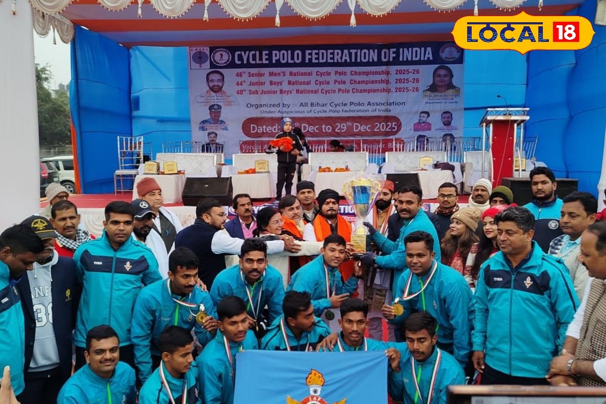 राष्ट्रीय साइकिल पोलो प्रतियोगिता में भारतीय वायुसेना का दबदबा