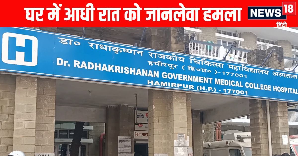 सीनियर असिस्टेंट के रात को घर घुसा सनकी, फिर से दराट से काट डाला