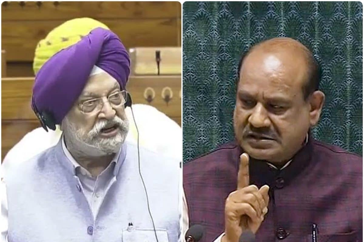 ये मेरा स्टाइल है सर जब हरदीप पुरी ने दी सफाई तो ओम बिरला ने सिखाया पाठ