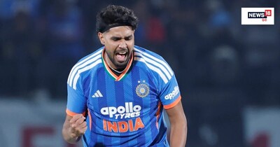 हर्षित राणा ने तीसरे टी20 में लिए 2 विकेट