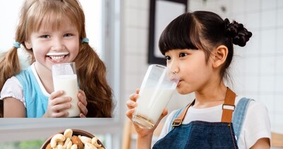 बच्चों को दूध पिलाने की तरकीब.