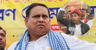 Suspended TMC MLA Humayun Kabir lays Babri Masjid foundation in Murshidabad.