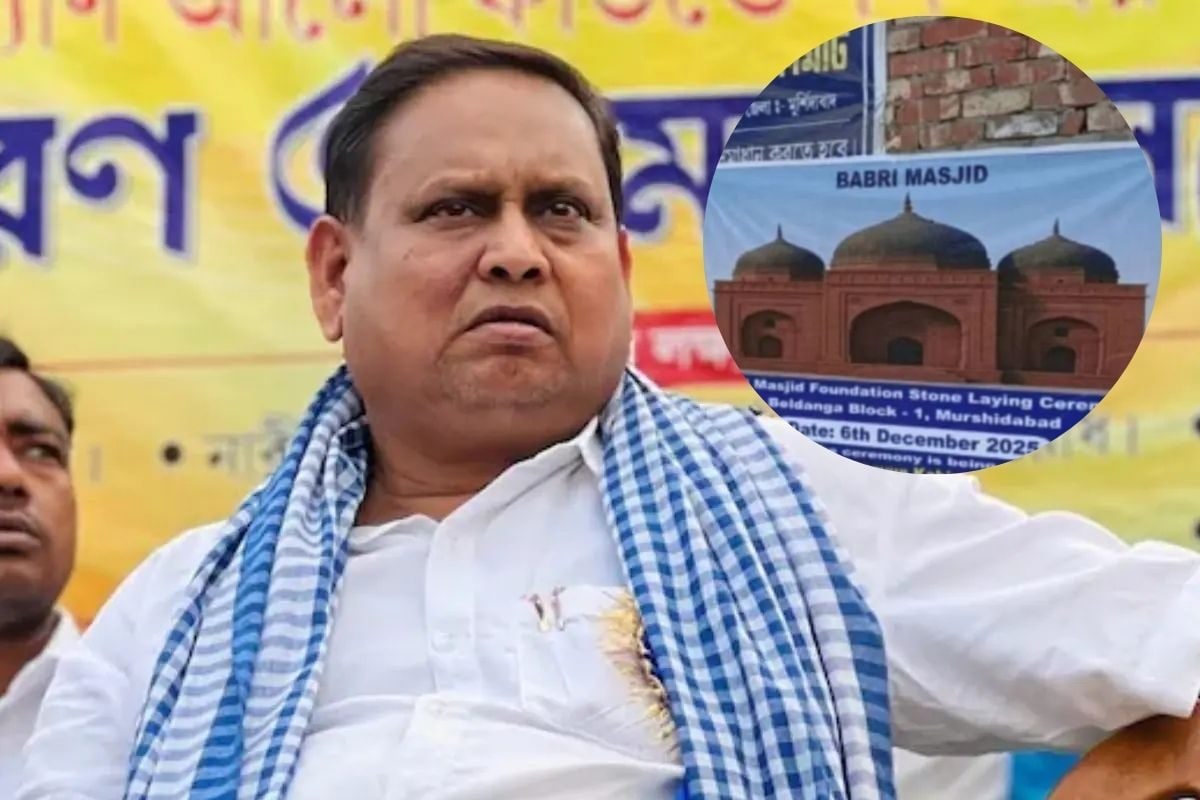 3 लाख भीड़ 60K बिरयानी 70 लाख बजट हुमायूं की बाबरी मस्जिद का शिलान्यास आज