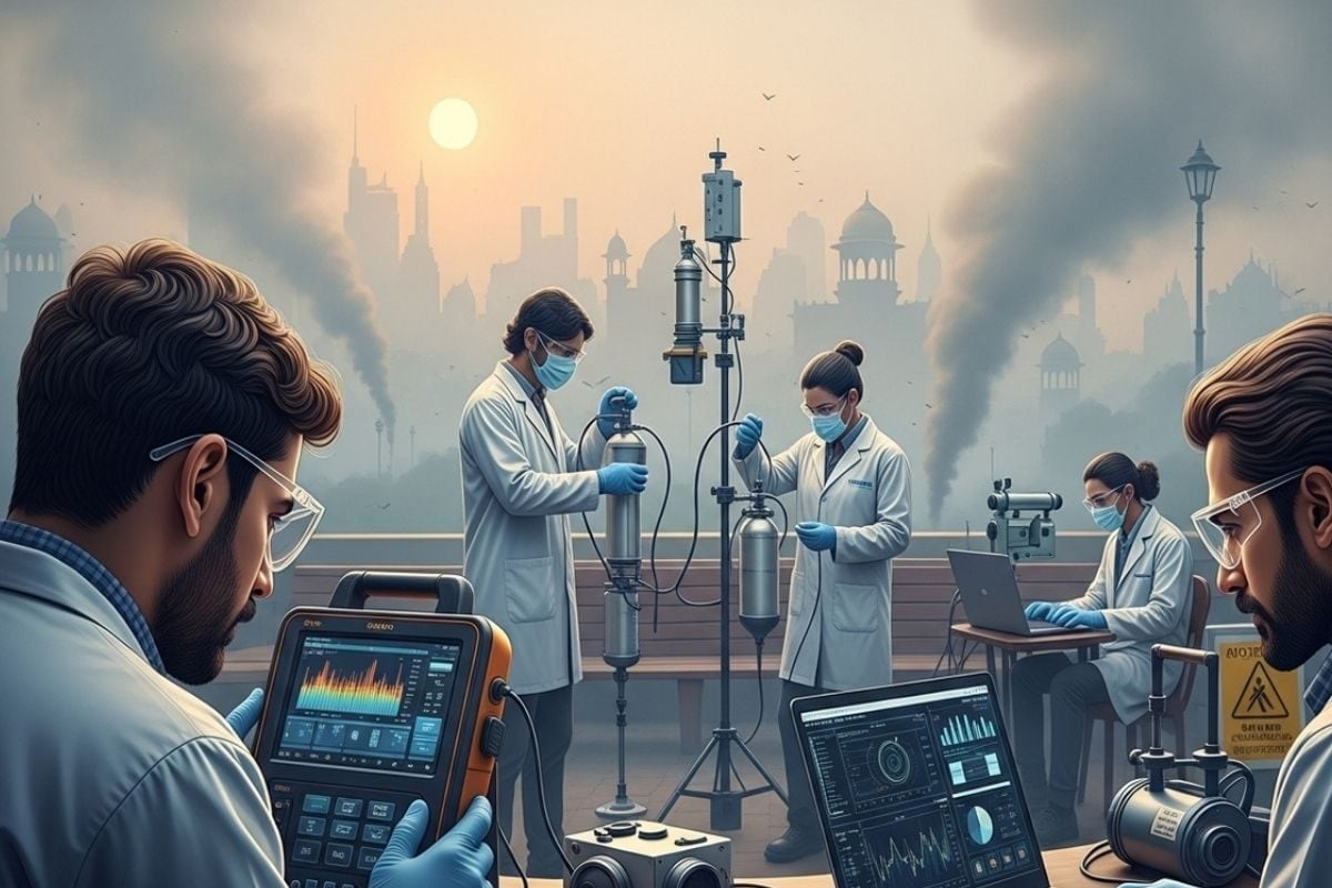 दिल्ली के प्रदूषक बूढ़े कैसे होते हैं IIT मद्रास कर रहा है अनोखी रिसर्च