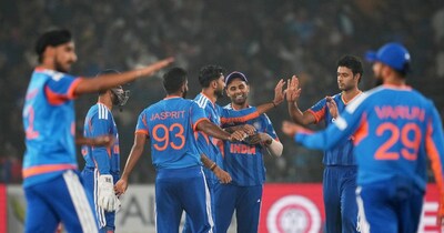 Hardik's fifty, bowlers' havoc lead India to 101-run T20I win over South Africa.
