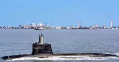 INS अरिदमन भारतीय नौसेना की तीसरी स्वदेशी न्यूक्लियर बैलिस्टिक मिसाइल सबमरीन है. (फोटो PTI)