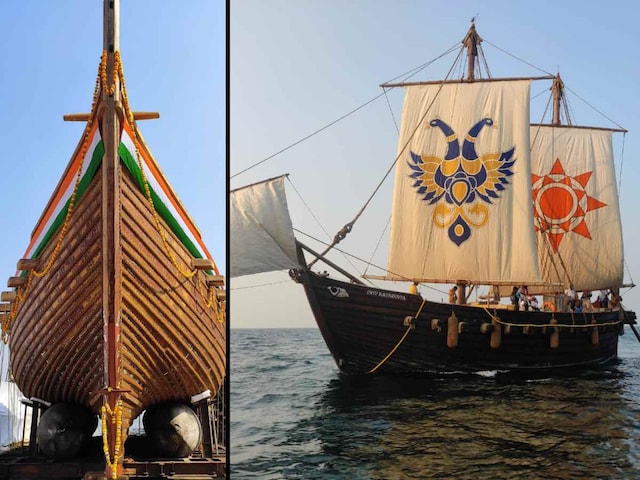  नट-बोल्ट नहीं, रस्सी से सिला नेवी का अनोखा शिप, ओमान हुआ रवाना