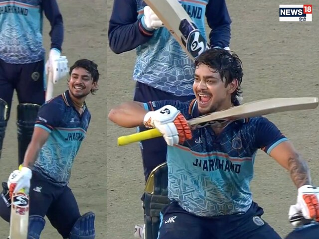 झुकेगा नहीं..पुष्पा स्टाइल में ईशान का सेलिब्रेशन, फाइनल में रिकॉर्ड्स की झड़ी