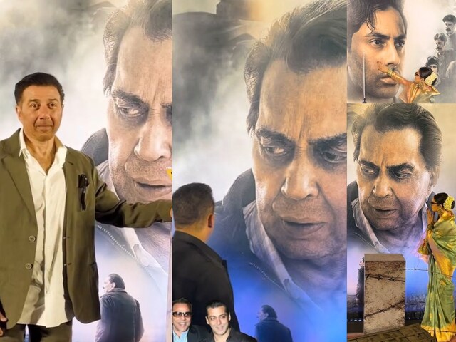 इक्कीस की स्क्रीनिंग में भावुक हुए सनी-बॉबी-सलमान, रेखा ने चूमी अगस्त्य की PIC