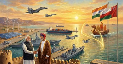 ओमान में PM मोदी: 5000 साल पुराने रिश्ते को मिलेगी नई धार (AI की मदद से बनाई गई सांकेतिक तस्वीर)