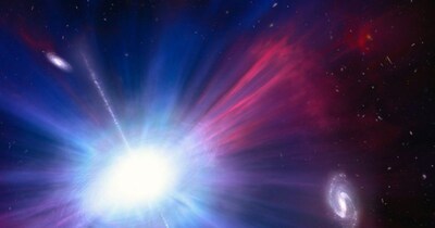 जेम्स वेब स्पेस टेलीस्कोप ने कैद किया सबसे प्राचीन सुपरनोवा का आखिरी पल. (क्रेडिट : NASA, ESA, NSF's NOIRLab, Mark Garlick, Mahdi Zamani)