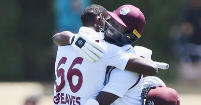 डबल सेंचुरी जमाकर जस्टिन ग्रीव्स ने ड्रॉ कराया न्यूजीलैंड के खिलाफ पहला टेस्ट 